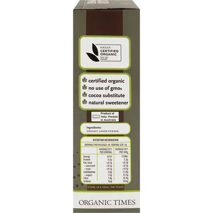 Organic Times- Carob Powder-200g