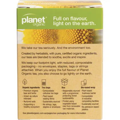 Planet Organic- Chamomile Herbal Tea Bags-25pk