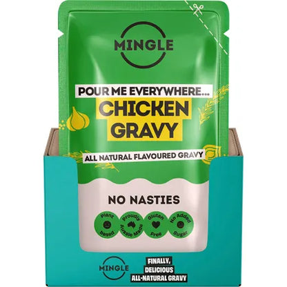 Mingle- Chicken All Natural Flavoured Gravy-8x170g