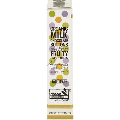Organic Times- Chocolate Little Gems-18x35g