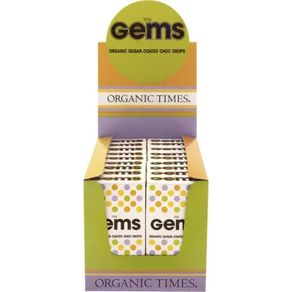 Organic Times- Chocolate Little Gems-18x35g