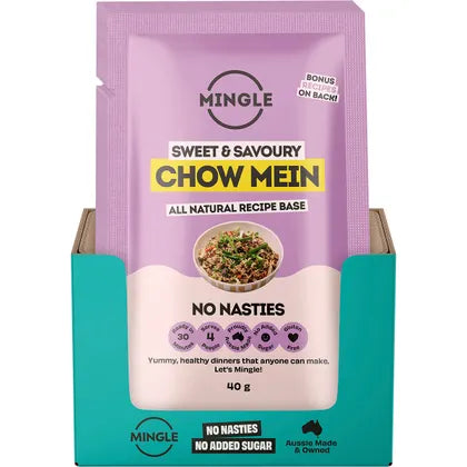 Mingle- Chow Mein All Natural Recipe Base-12x40g