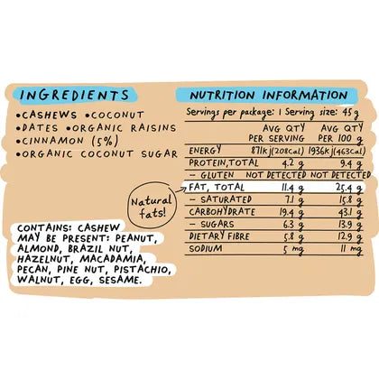 Blue Dinosaur- Cinnamon Scroll Snack Bar-12x45g