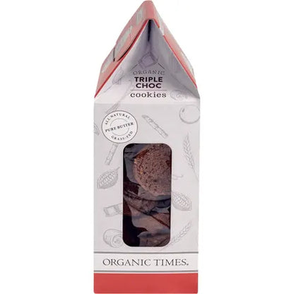 Organic Times- Cookies Triple Choc Chip-150g