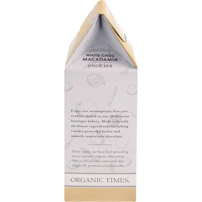 Organic Times- Cookies White Choc Macadamia-150g