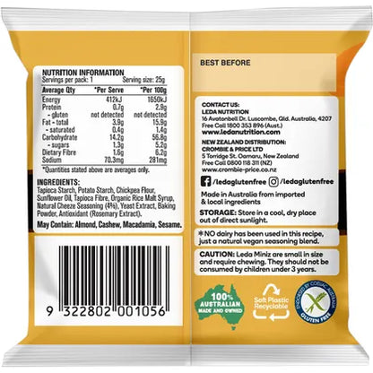Leda- Cracker Miniz Cheeze Multi 6 Pack-6x150g