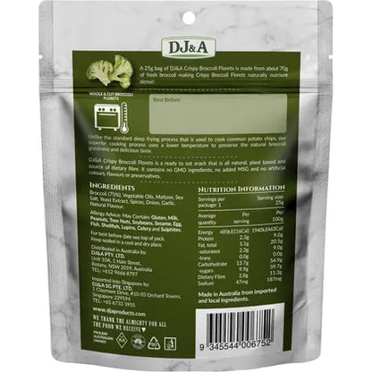 DJ&A- Crispy Broccoli Florets-12x25g