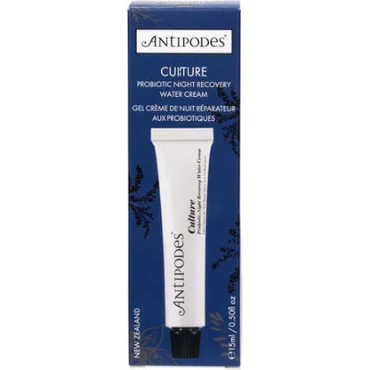 Antipodes- Culture Probiotic Night Recovery Water Cream MINI-15ml