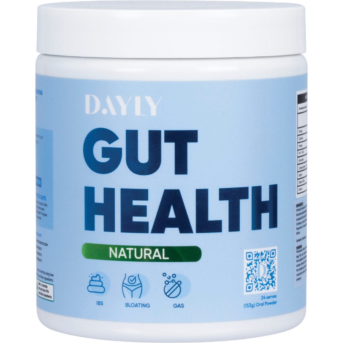 Dayly- Gut Health Powder Natural-153g