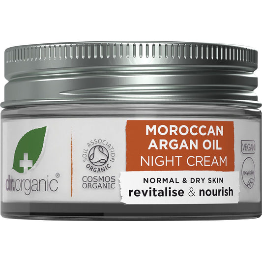Dr. Organic- Night Cream Moroccan Argan Oil-50ml