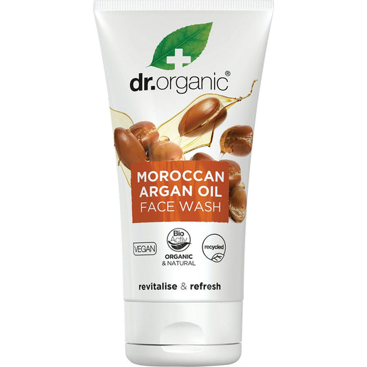 Dr. Organic- Face Wash Moroccan Argan Oil-150ml