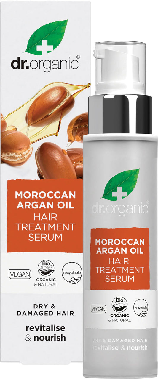 Dr. Organic- Hair Treatment Serum Moroccan Argan Oil-100ml