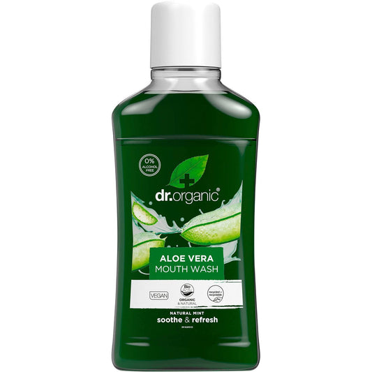 Dr. Organic- Mouthwash Aloe Vera-500ml