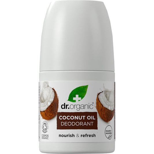 Dr. Organic- Roll-On Deodorant Coconut Oil-50ml