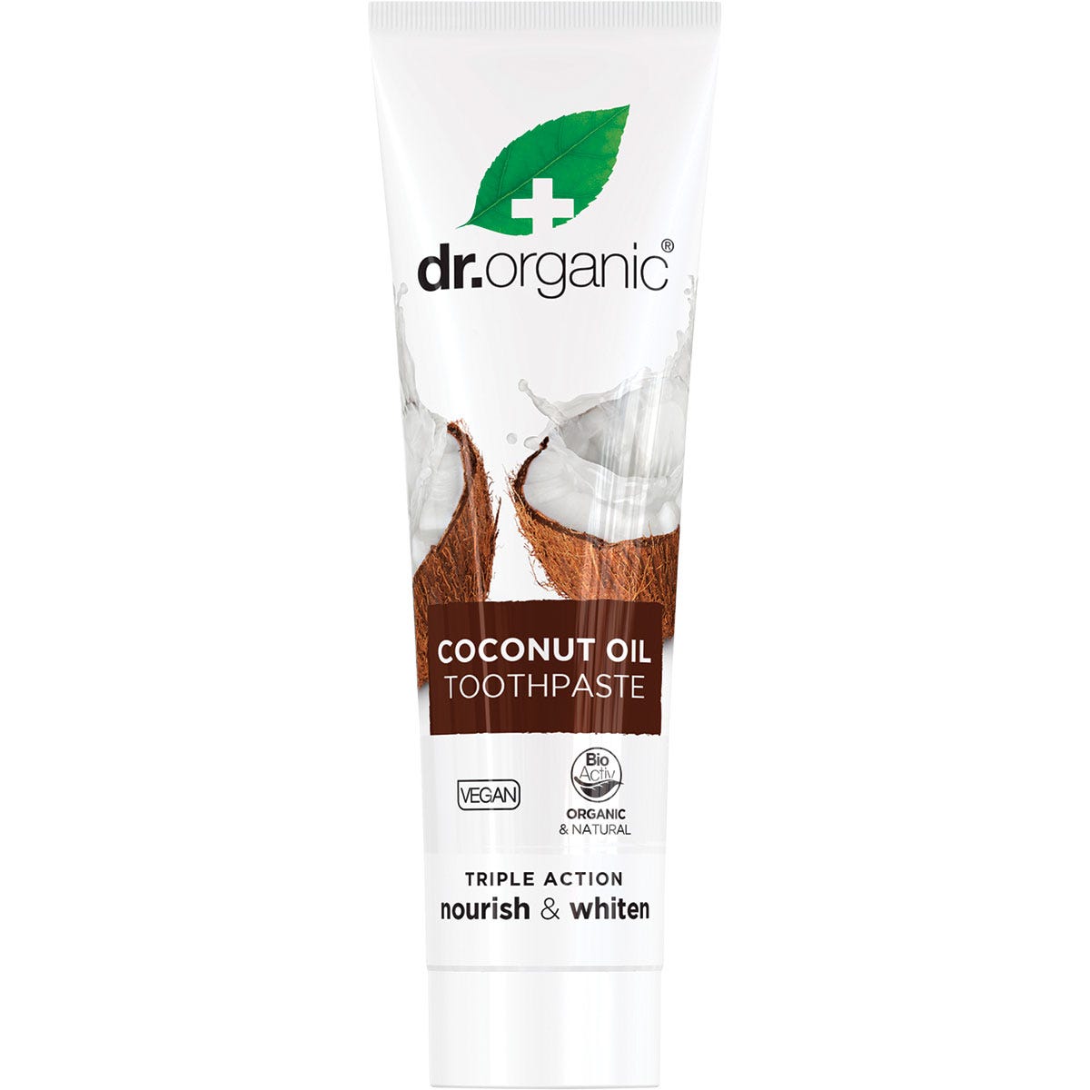 Toothpaste Dr. Organic- Toothpaste Whitening Coconut Oil-100ml Coconut Oil
