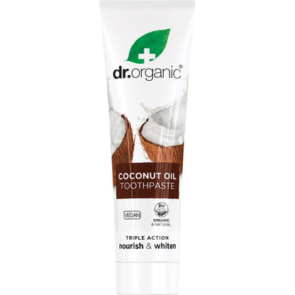 Toothpaste Dr. Organic- Toothpaste Whitening Coconut Oil-100ml Coconut Oil
