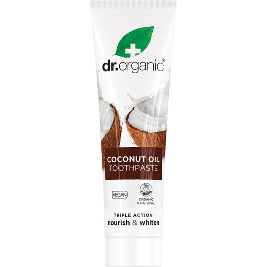 Toothpaste Dr. Organic- Toothpaste Whitening Coconut Oil-100ml Coconut Oil