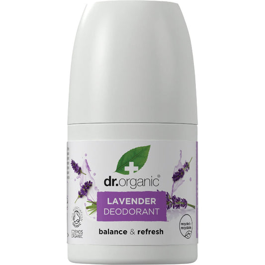 Dr. Organic- Roll-On Deodorant Lavender-50ml
