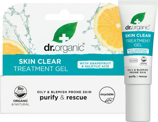 Dr. Organic- Treatment Gel Skin Clear  -10ml
