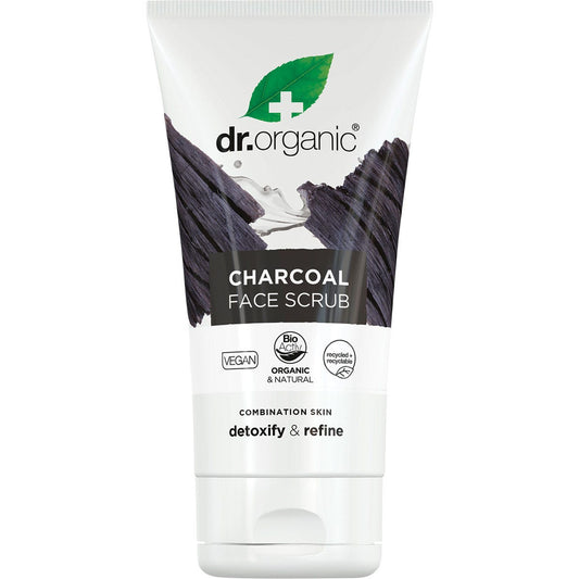 Dr. Organic- Face Scrub Charcoal-125ml