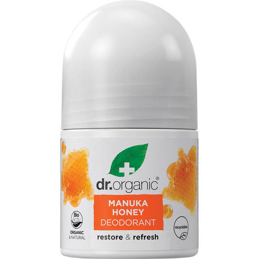 Dr. Organic- Roll-On Deodorant Manuka Honey-50ml