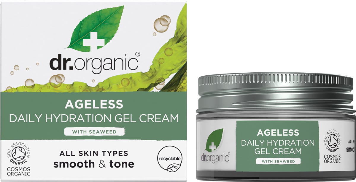 Dr. Organic- Daily Hydration Gel Cream Ageless with Seaweed-50ml
