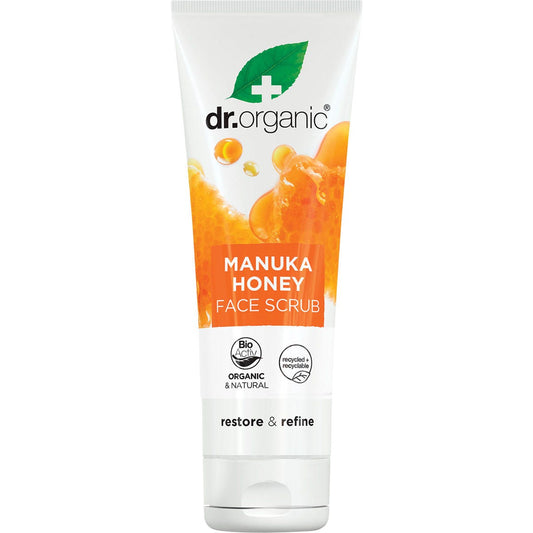 Dr. Organic- Face Scrub Manuka Honey-125ml
