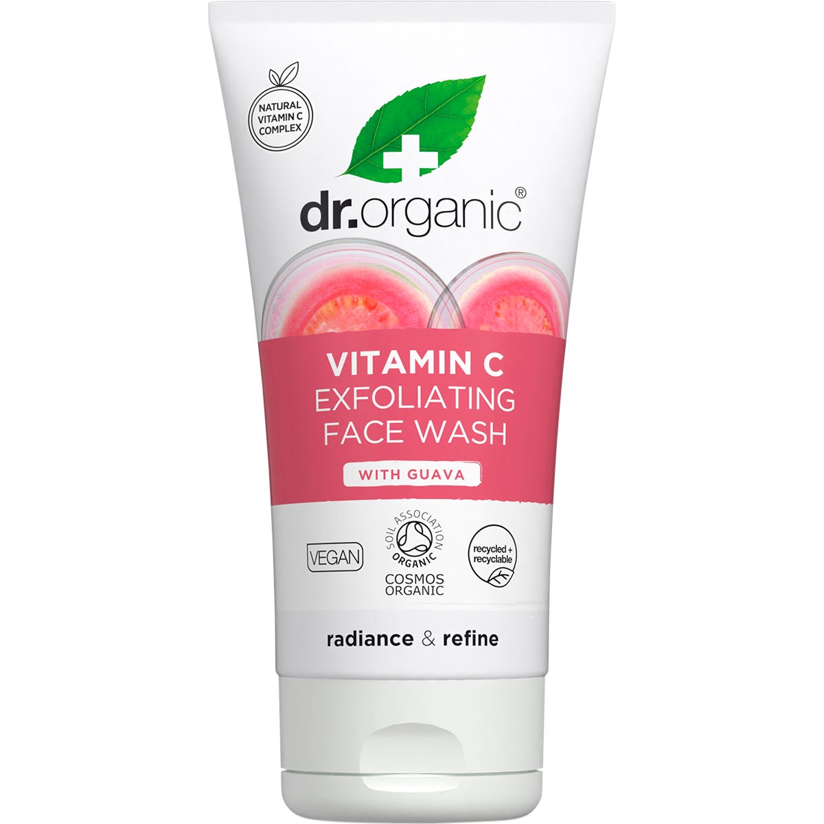 Dr. Organic- Exfoliating Face Wash Organic Guava-150ml