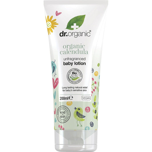 Dr. Organic- Unfragranced Baby Lotion Organic Calendula-200ml