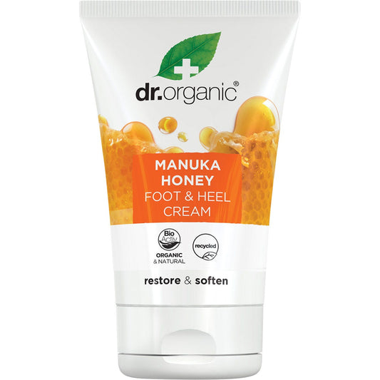 Dr. Organic- Foot & Heel Cream Manuka Honey-125ml