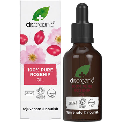Dr. Organic- Rosehip Oil 100% Pure-50ml