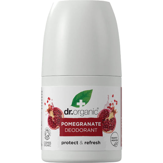 Dr. Organic- Roll-On Deodorant Pomegranate-50ml
