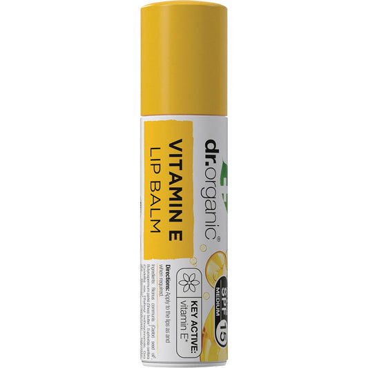 Dr. Organic- Lip Balm SPF 15 Vitamin E-5.7ml