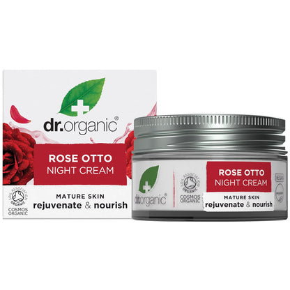 Dr. Organic- Night Cream Rose Otto-50ml