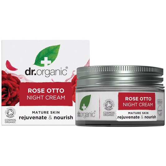 Dr. Organic- Night Cream Rose Otto-50ml