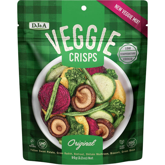 DJ&A- Veggie Crisps Original-9x90g