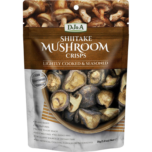 DJ&A- Shiitake Mushroom Crisps-12x30g
