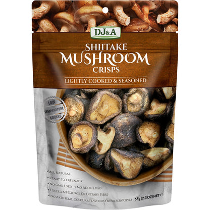 DJ&A- Shiitake Mushroom Crisps-12x30g
