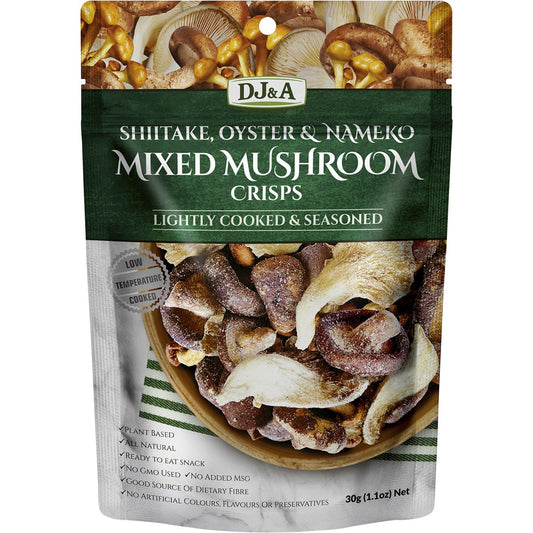 DJ&A- Mixed Mushroom Crisps-12x30g