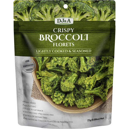 DJ&A- Crispy Broccoli Florets-12x25g