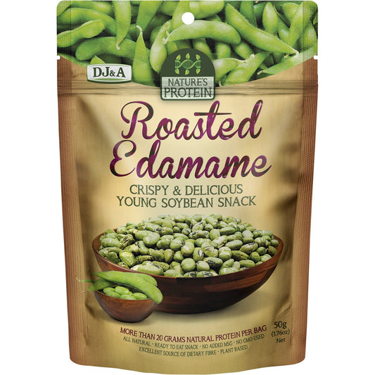 DJ&A- Nature's Protein Roasted Edamame-12x50g
