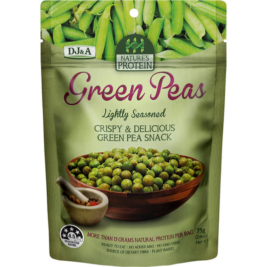 DJ&A- Nature's Protein Green Peas-12x75g