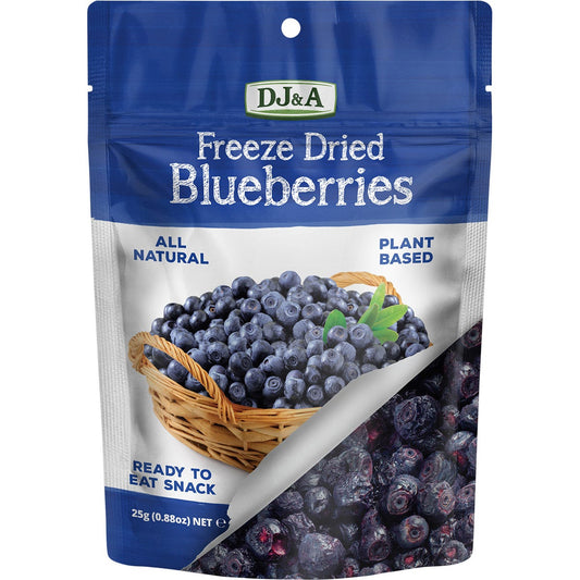 DJ&A- Freeze Dried Blueberries-10x25g