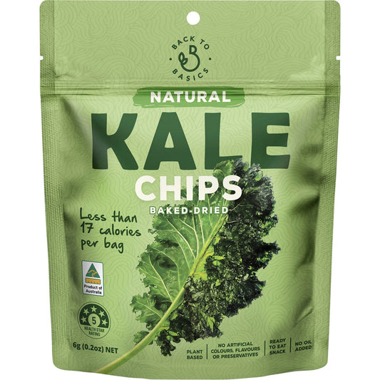 DJ&A- Back to Basics Natural Kale Chips-10x6g
