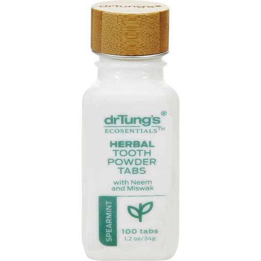 Dr Tung's- Herbal Tooth Powder Tabs Spearmint-100 Tabs