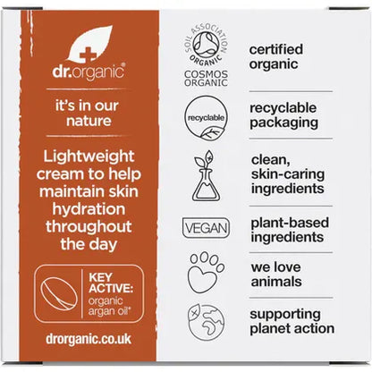 Dr. Organic- Day Cream Moroccan Argan Oil-50ml
