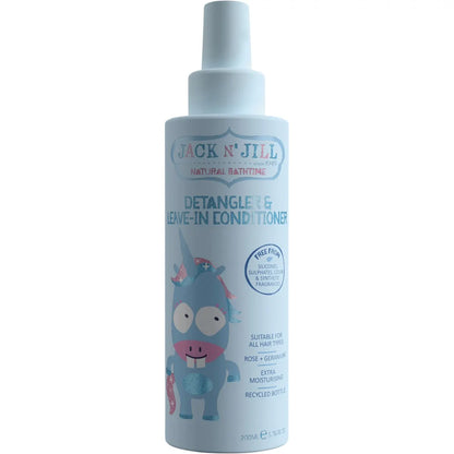 Jack N' Jill- Detangler & Leave-in Conditioner Rose & Geranium-6x200ml