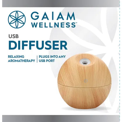 Gaiam- Diffuser with USB 10cm x 10cm