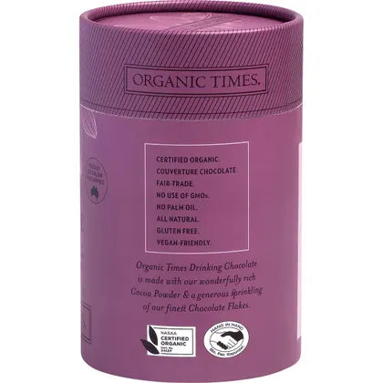 Organic Times- Drinking Chocolate-200g