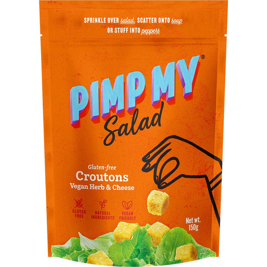 Pimp My Salad- Croutons Vegan Herb & Cheese-150g